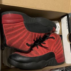 Suede on sale 12s red