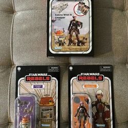 Sabine Wren And Chopper Vintage Collection 