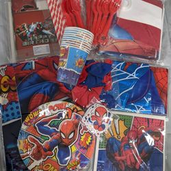 Party Supplies Spiderman And Mario Bros 