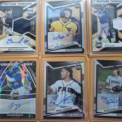Elite Prospects Autograph Baseball Cards.