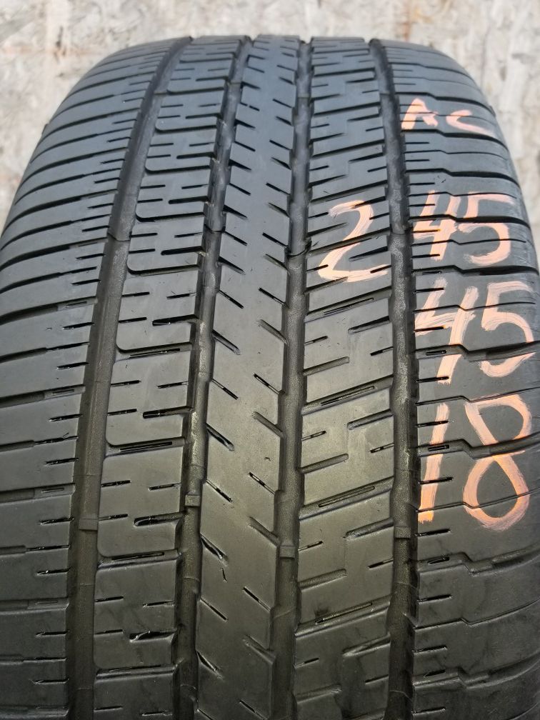 245/45-18 #1 tire