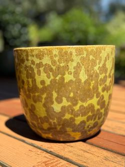 Glazed Ceramic Pot 10”