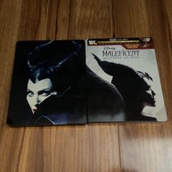 Maleficent 4k Steelbook Blu Ray 1 And 2 
