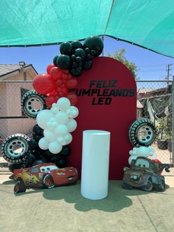 Natalie Party backdrops