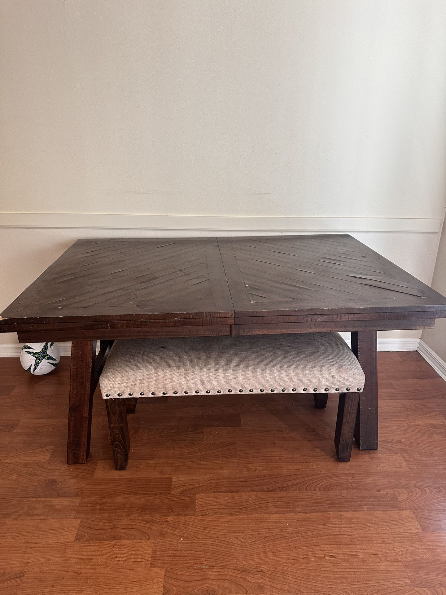 Dinning Room Table & Bench MUST GO!