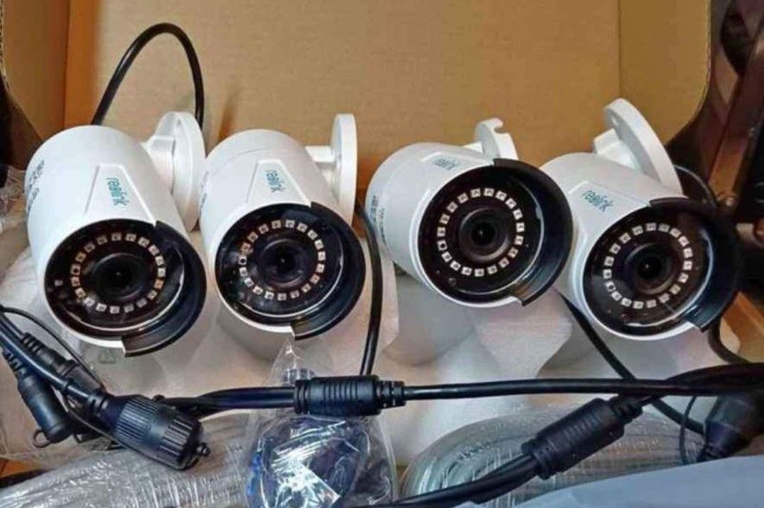 4 AUDIO HD Cameras With DVR Recorder - Hablo Espanol‼️