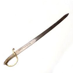 Antique Spanish Sword - Toledo Factory Marked (1840)