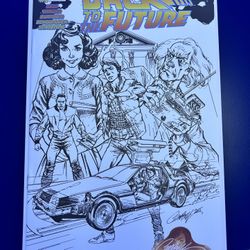 Back To The Future IDW #1 Campbell 2015