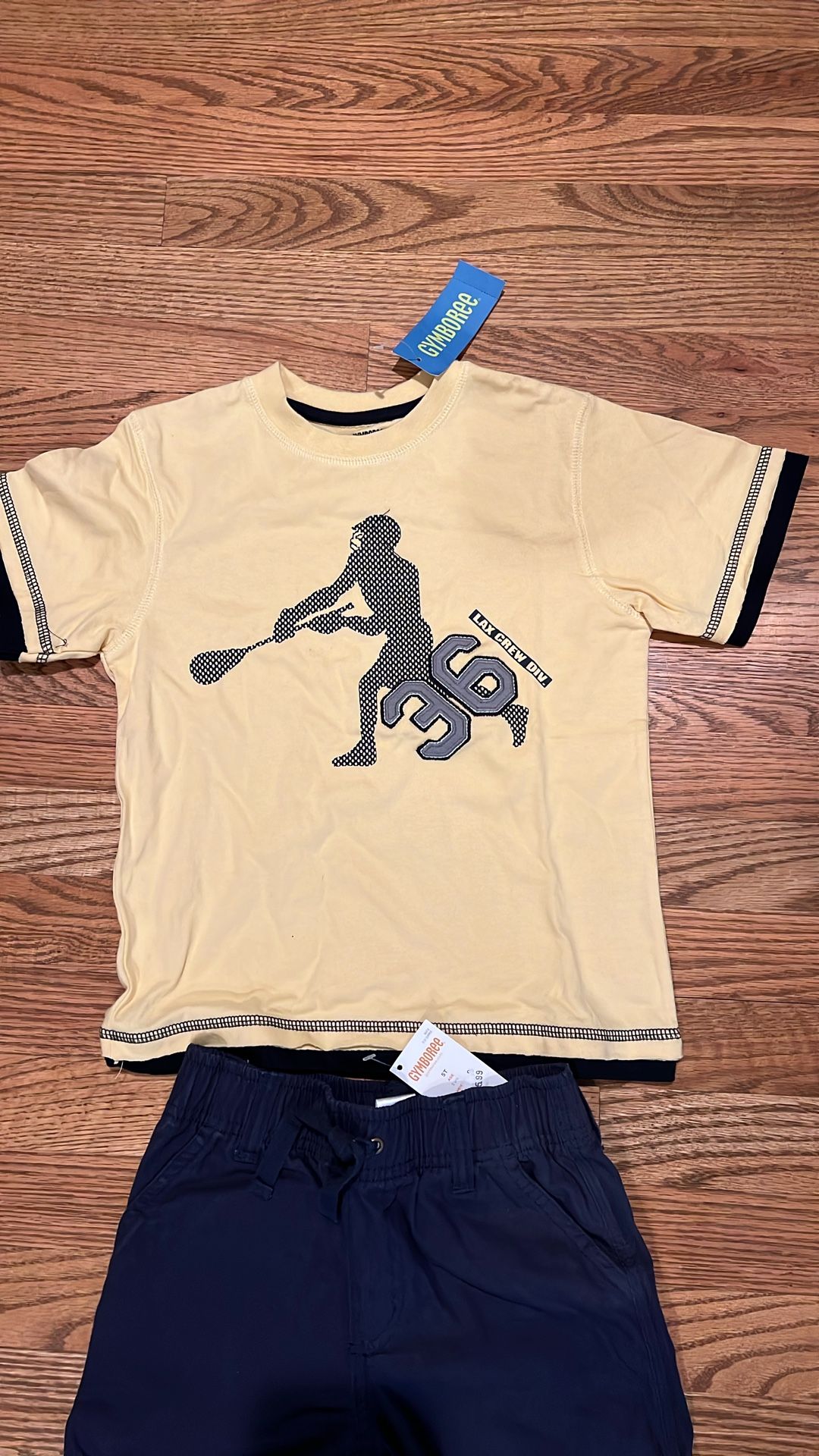 BNWT Lacrosse Shirt And Cargo Shorts - Gymboree