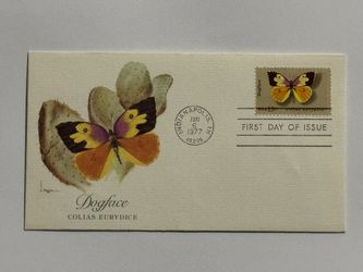 First Day of Issue Envelope and Stamp 