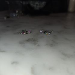 Rainbow style earrings