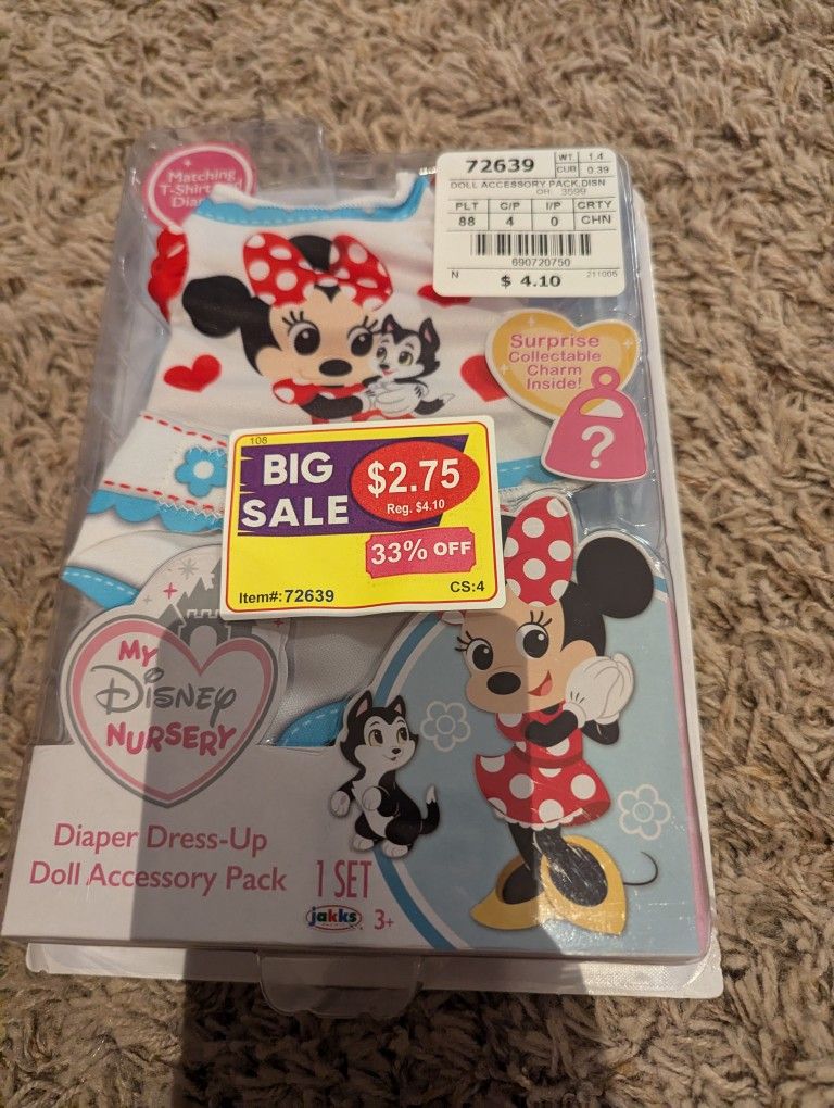 Disney Dress Up Doll Set