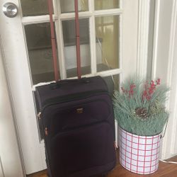 Purple Carry-on luggage