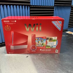 Nintendo Wii 25th Anniversary Super Mario Edition NEW