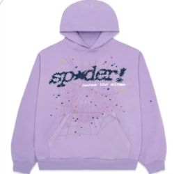 Sp5der Hoodie Purple 