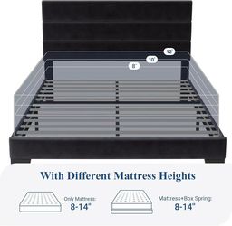 Wholesale and retail double bed frames with headboards, platform beds with wooden slats, easy to assemble