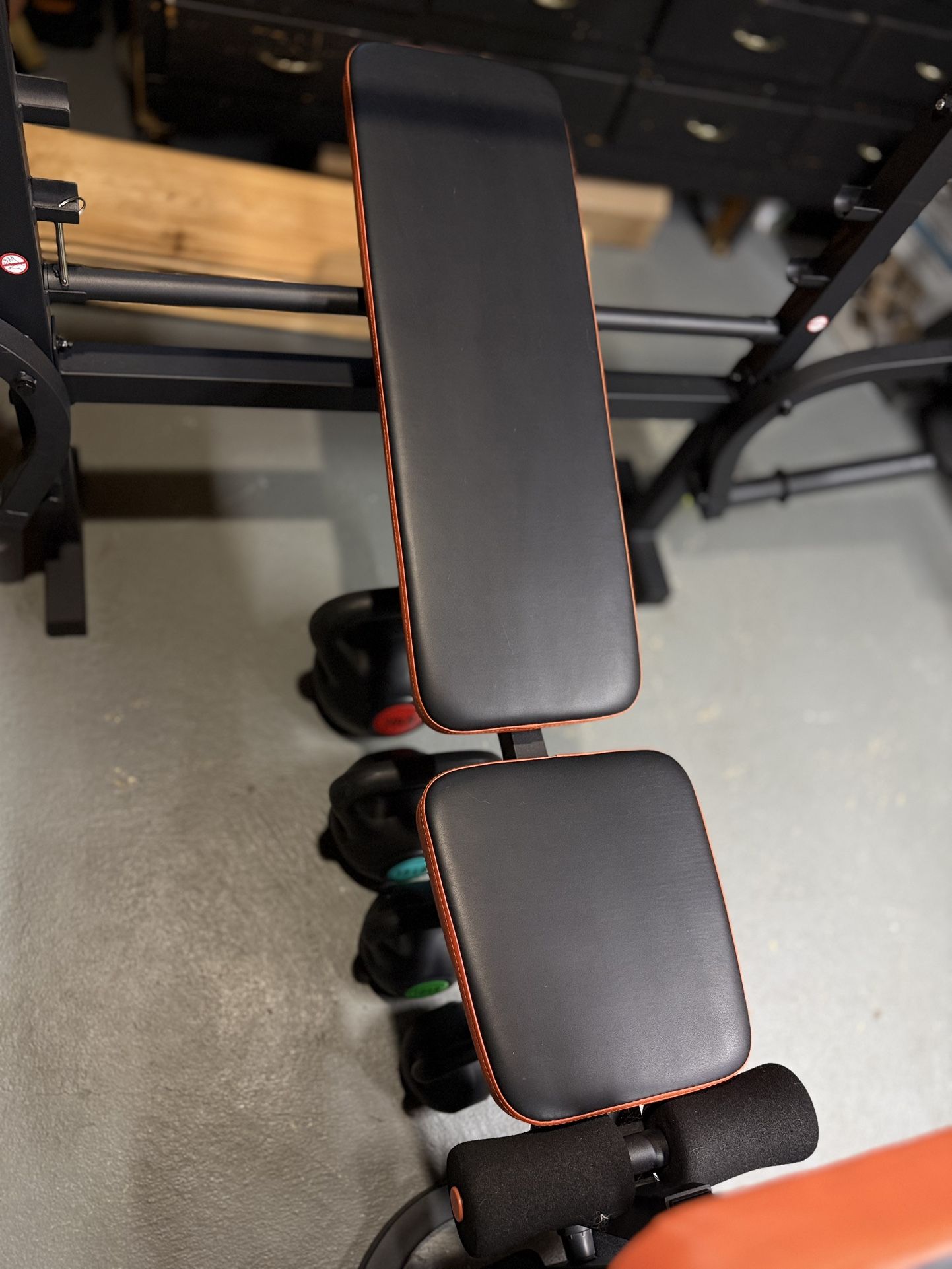 Weight Bench With Weights (like New)