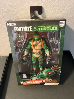 Neca Fortnite Tmnt Michelangelo figure