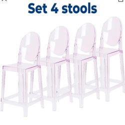 Bar Chairs Set Of 4