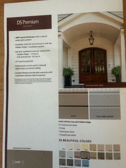 Vinyl soffit