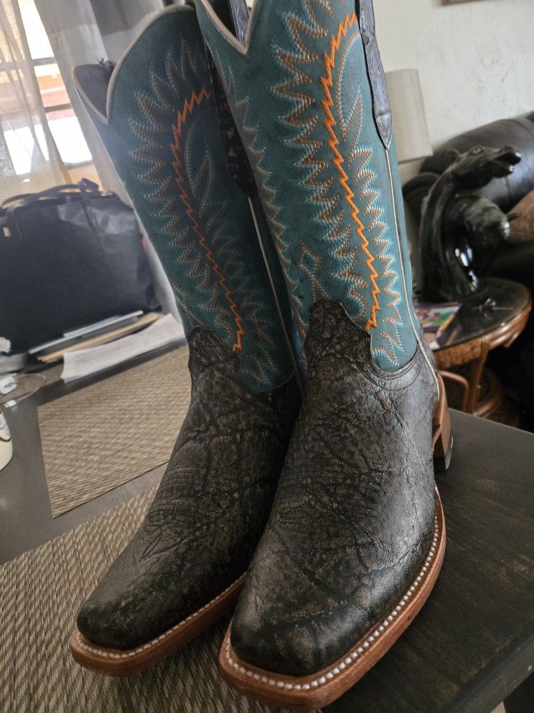 Ariat Men's Futurity Time Western Boots Square Toe Size 9