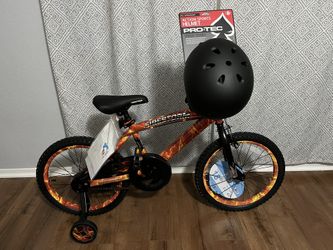New Bike 18 Inch And Helmet 
