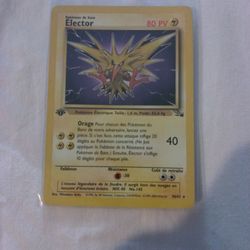1st Edition Spanish Zapdos 