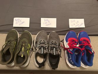 Youth boys shoes size 4.5, 5, and 6.5 Choice $15