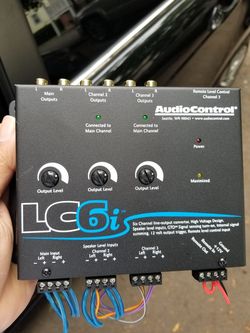 Lc6i audio control