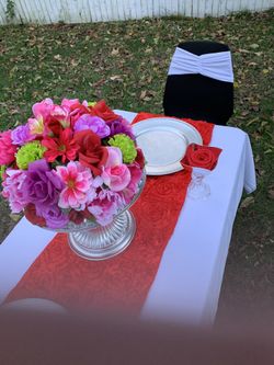 Flower Centerpieces, custom colors and themes