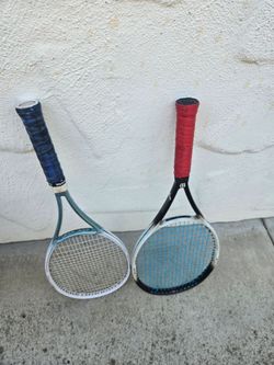 2  old tennis Rackets