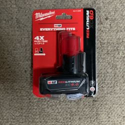 M12 Milwaukee Battery XC 6.0