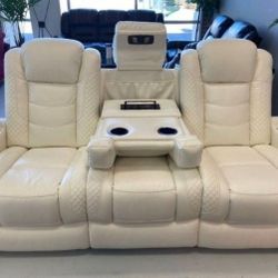 Party Time Power Recliner Sofa By Ashley 