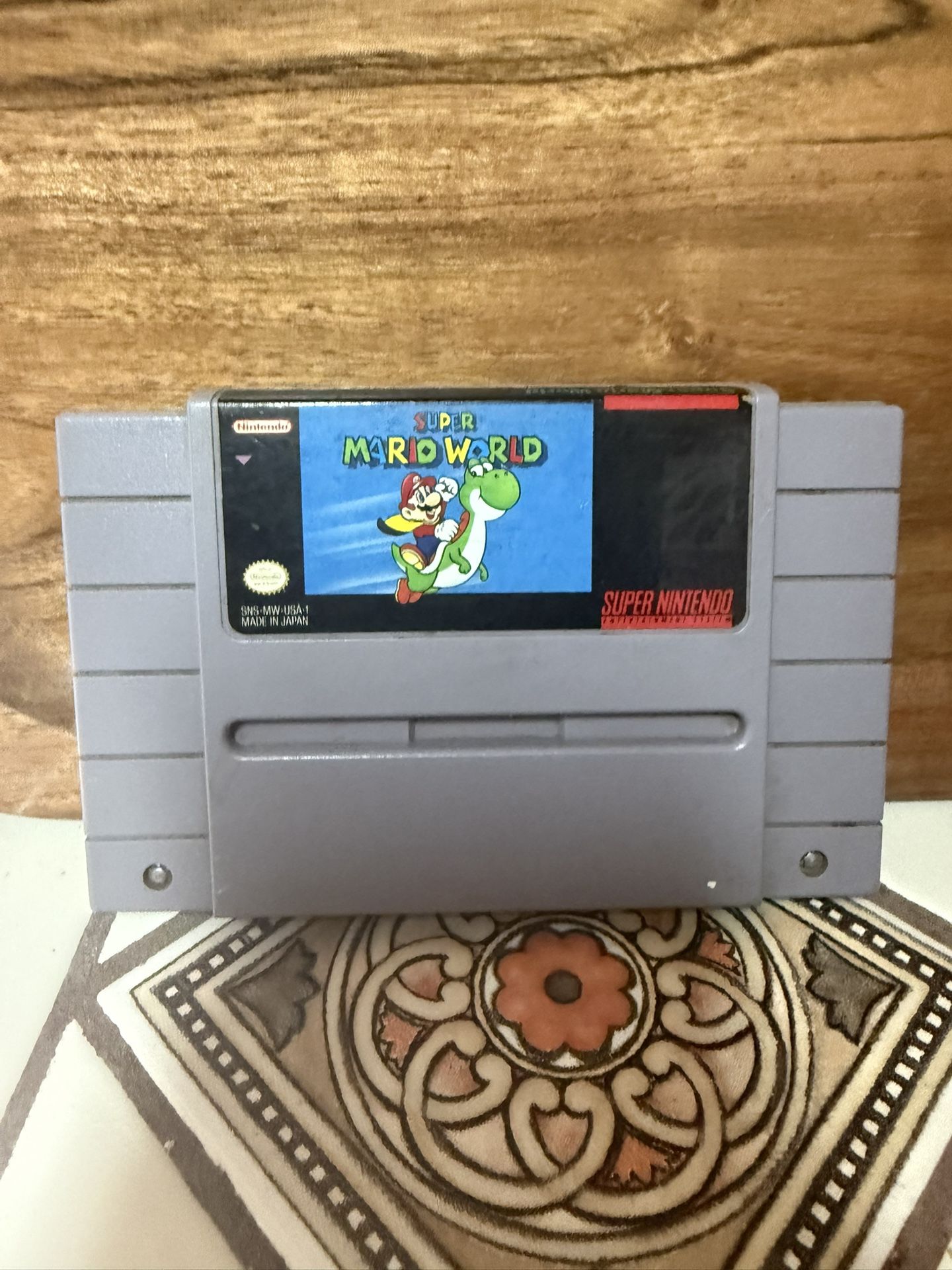 Super Mario World For Super Nintendo (SNES)