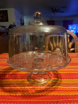 Princess House cake stand