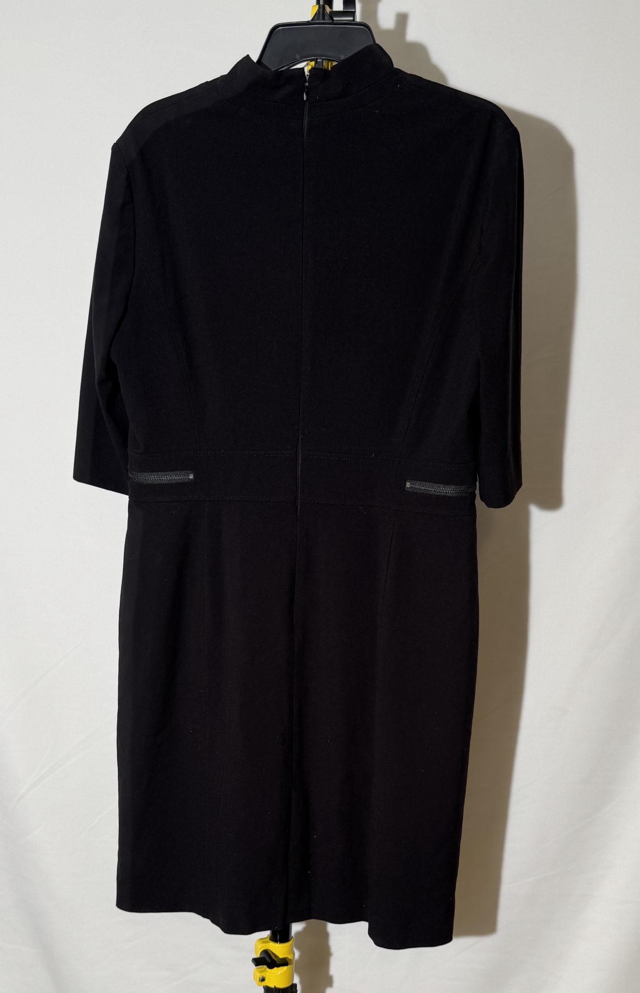 quince black linen dress TAHARI Dress | Shop at MISHMASH main image 0