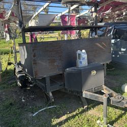 Santa Maria BBQ Grill Trailer
