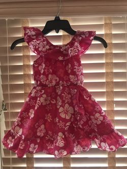 Little girl 👧🏻 Hawaiian 🌺 Dress