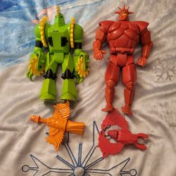 SilverHawks Buzzsaw &Mon-Star
