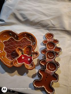 Pier One Gingerbread platter