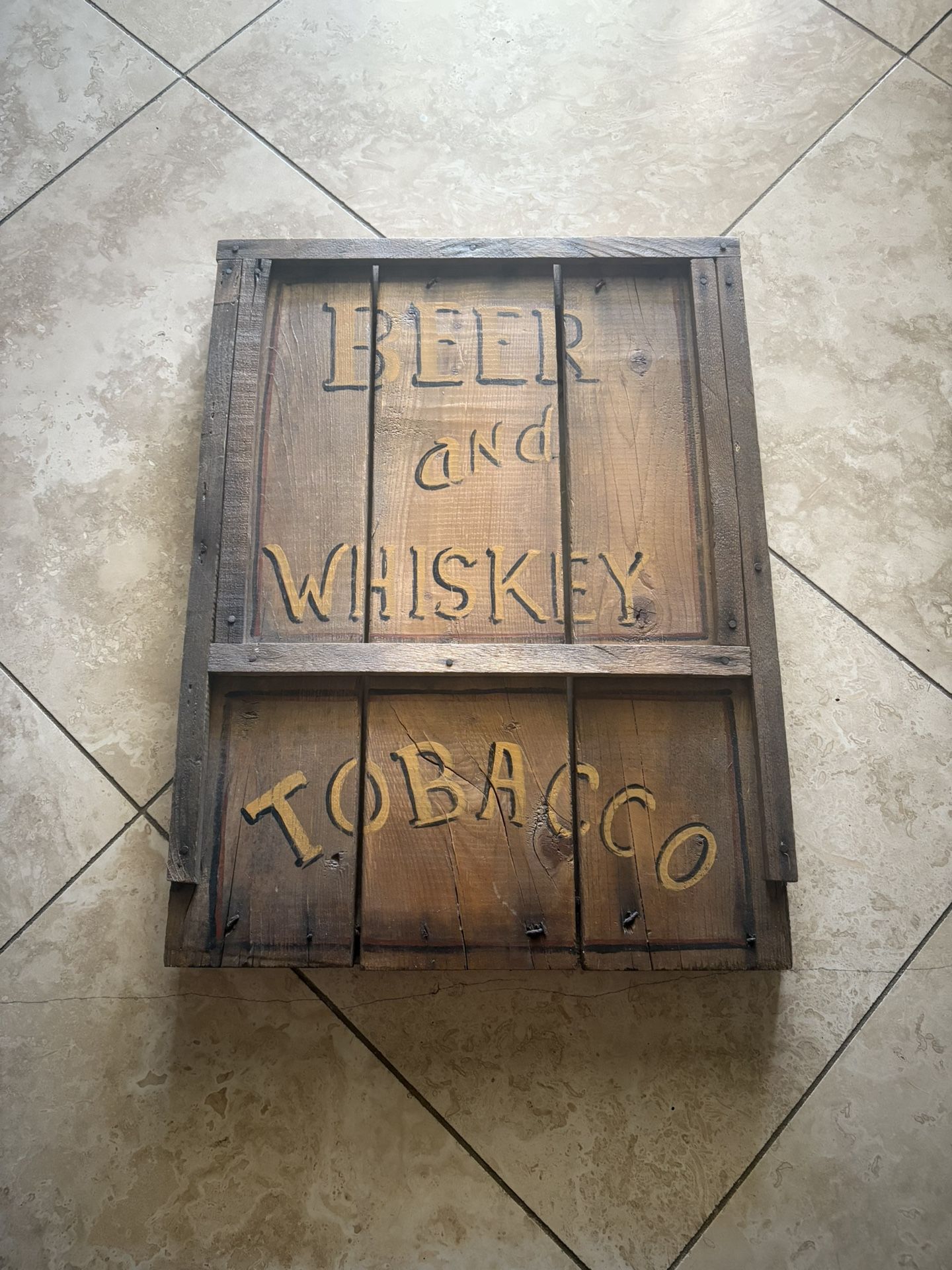 Home Decor - wooden sign