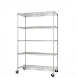 Trinity Eco-Storage 5-Tier Wire Shelving Unit 