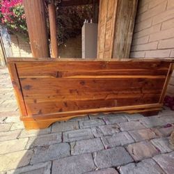 Antique Cedar Hope Storage Chest