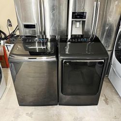 SAMSUNG WASHER AND DRYER 