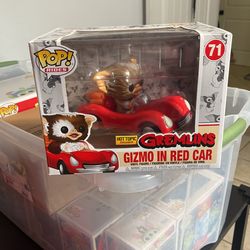 Funko Pop! Gizmo In Red Car Hot Topic Exclusive