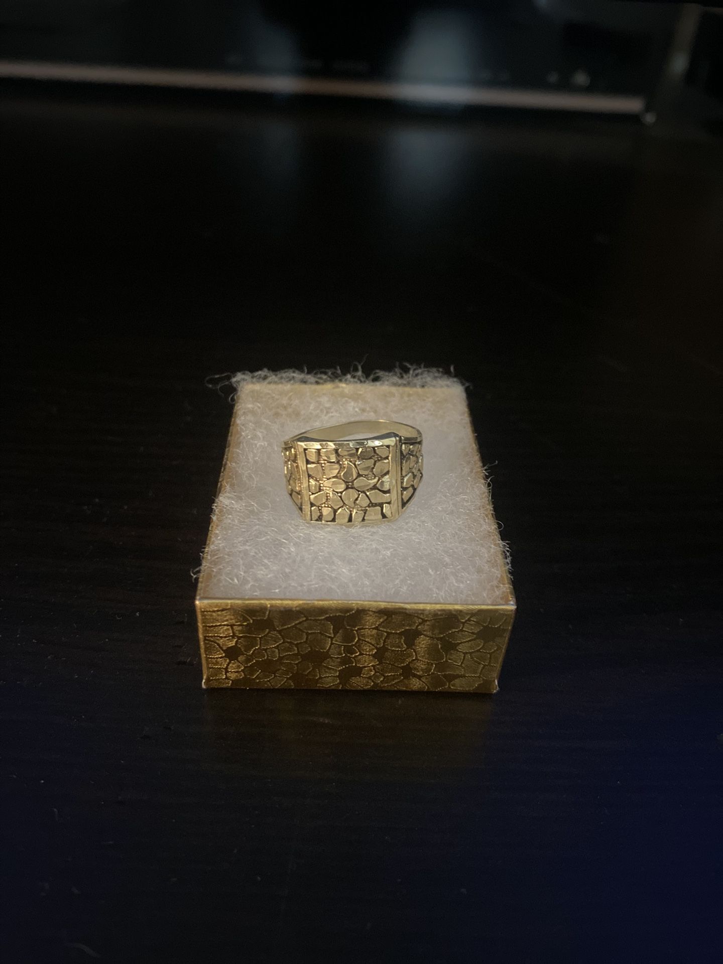 10k Gold Nugget Ring