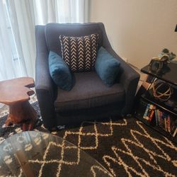 Armchair and Ottoman