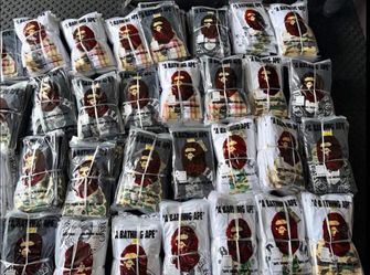 BAPE SHIRTS BULK WHOLESALE