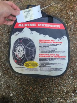 Alpine Premier chains, size 1550