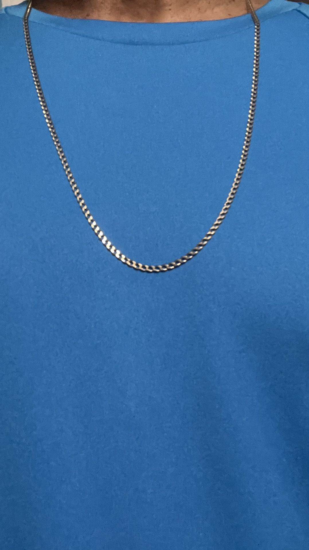 14k Gold Cuban Link Chain /7.50g /27 Long/2mm 